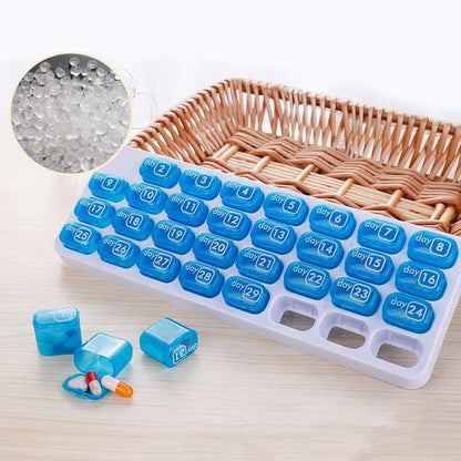 🔥 🔥 2026 Trendneuheit – Jetzt neu im Angebot!Tragbarer 31-Tage-Monats-Pillenorganizer