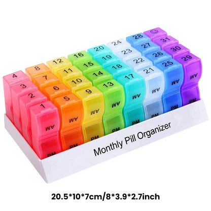 🔥 🔥 2026 Trendneuheit – Jetzt neu im Angebot!Tragbarer 31-Tage-Monats-Pillenorganizer