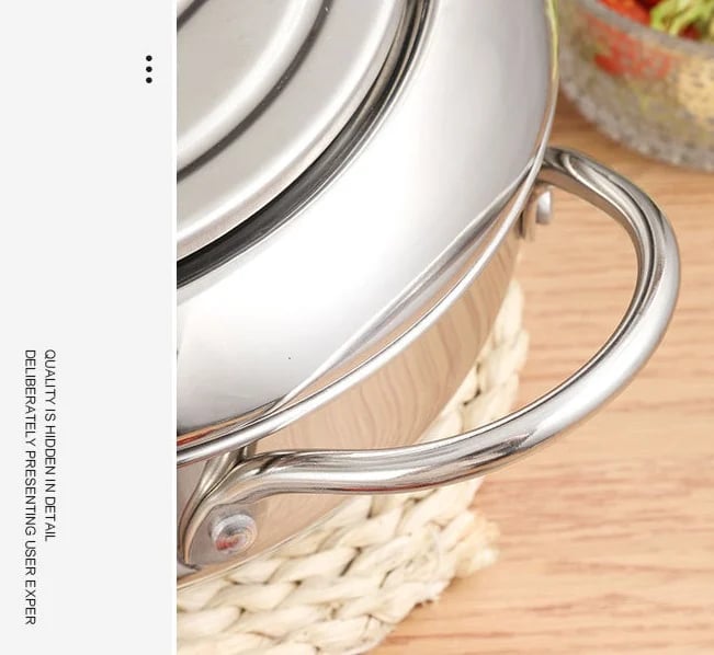 🍤 50% RABATT! 🍳 Edelstahl‑Tempura‑Topf – Temperaturkontrolle, Filtersieb & kompakt ✨