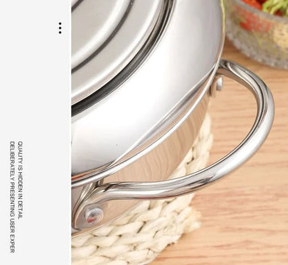 🍤 50% RABATT! 🍳 Edelstahl‑Tempura‑Topf – Temperaturkontrolle, Filtersieb & kompakt ✨
