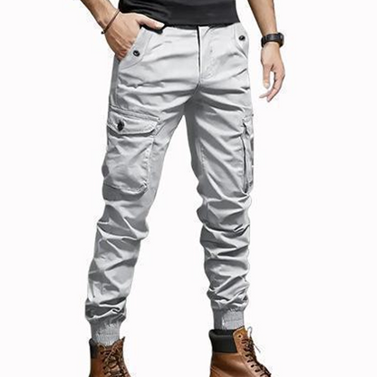 💎 -50% AUF CARGOHOSEN! 💎 Robuste Jogger für Herren: Mehrere Taschen & Bequeme Passform 👖🏞️