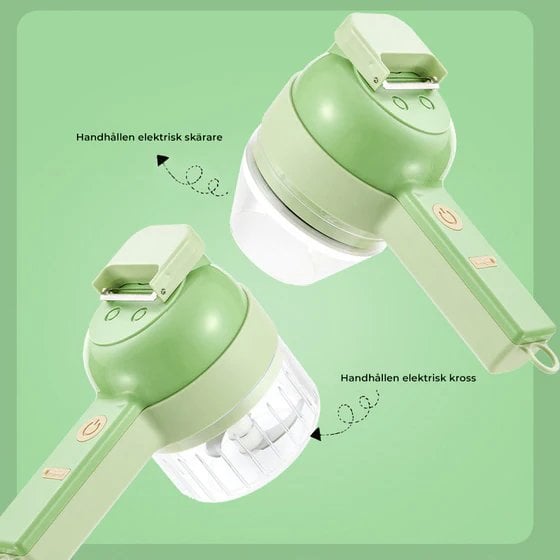 💥🥗 Halbpreis! Elektrischer Multifunktions-Zerkleinerer für Küche & Haushal