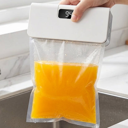 ✨2-in-1-Mini-Beutelverschließer 🔋Wiederaufladbar & mit Schneidevorrichtung 🛍️ Praktisch im Alltag