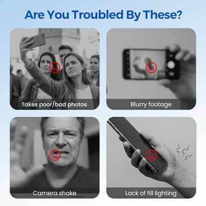 🚀🔥 2026 HIT! KI-gesteuertes Gimbal mit zwei Fülllichtern ✨📸