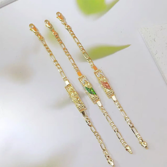 💎 50% RABATT! 🎁 Das perfekte Geschenk? ✨ Figaro-Schakelarmband für Herren und Damen 💍