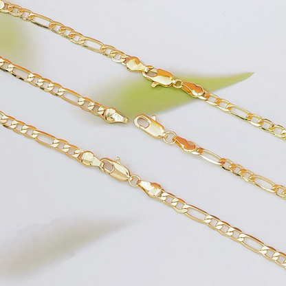 💎 50% RABATT! 🎁 Das perfekte Geschenk? ✨ Figaro-Schakelarmband für Herren und Damen 💍