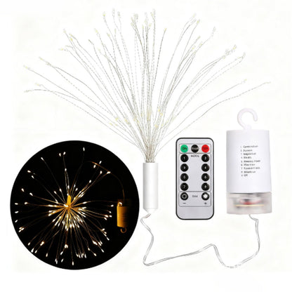 🥳HEISSER SALE 2026🥳💞50.000+ VERKAUFT!❤️ 50 % RABATT!Solar-Feuerwerks-Lichterkette für Garten und Partys