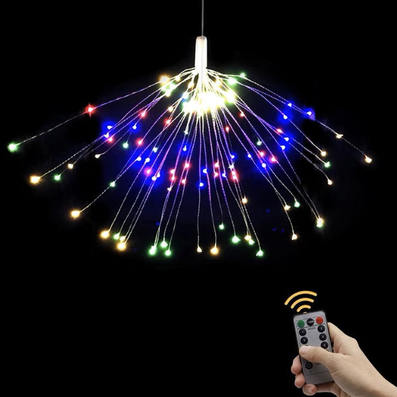 🥳HEISSER SALE 2026🥳💞50.000+ VERKAUFT!❤️ 50 % RABATT!Solar-Feuerwerks-Lichterkette für Garten und Partys