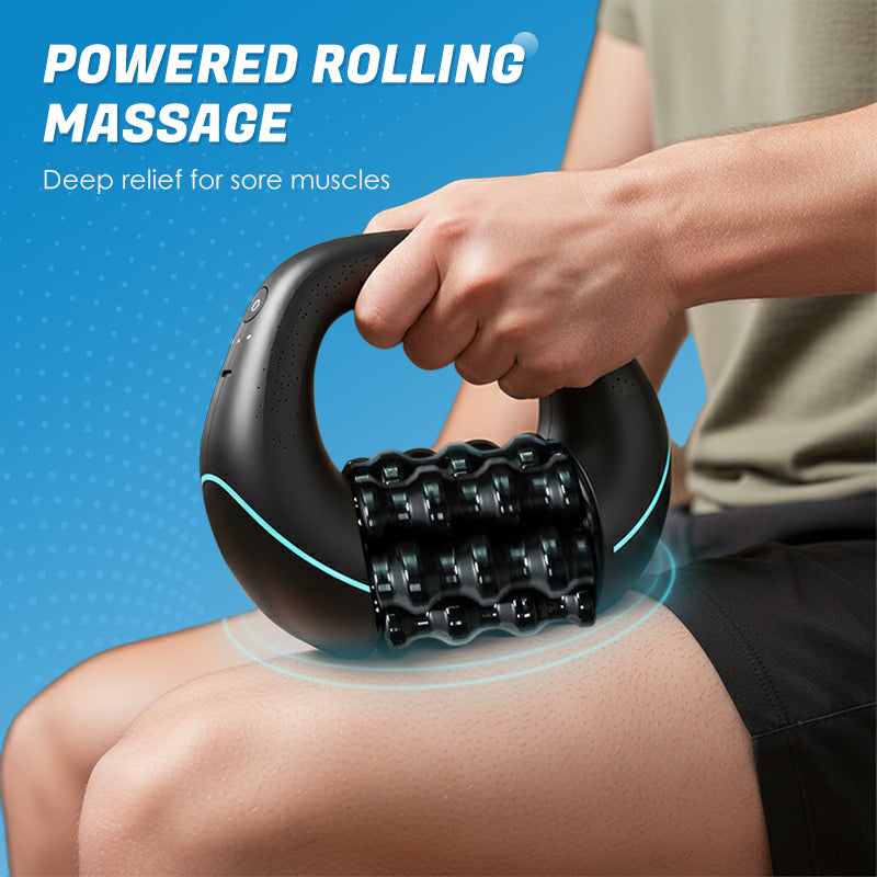 🧘‍♀️💆‍♂️ Silikon-Faszienroller – Massagegerät für Beine & Körper | Löst Verspannungen & Muskelkater