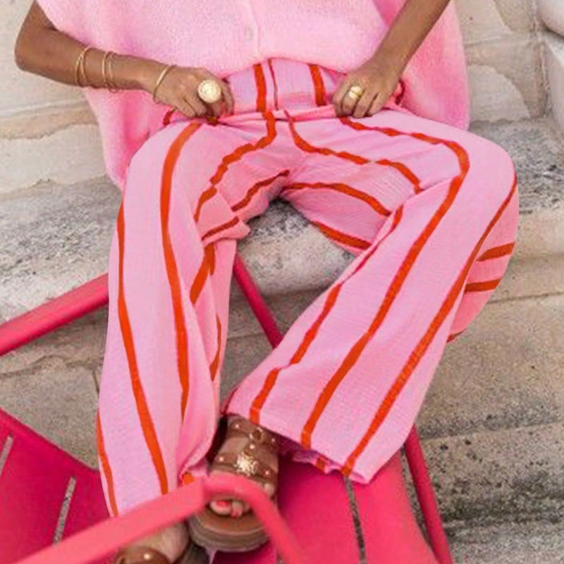 ⏳ FLASH SALE 50%!🌸 Damenhose für Frühling und Sommer👖 Bequemer gerader Schnitt mit schönen Mustern💐