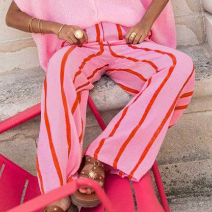 ⏳ FLASH SALE 50%!🌸 Damenhose für Frühling und Sommer👖 Bequemer gerader Schnitt mit schönen Mustern💐