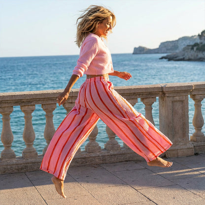 ⏳ FLASH SALE 50%!🌸 Damenhose für Frühling und Sommer👖 Bequemer gerader Schnitt mit schönen Mustern💐