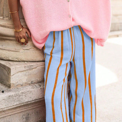 ⏳ FLASH SALE 50%!🌸 Damenhose für Frühling und Sommer👖 Bequemer gerader Schnitt mit schönen Mustern💐
