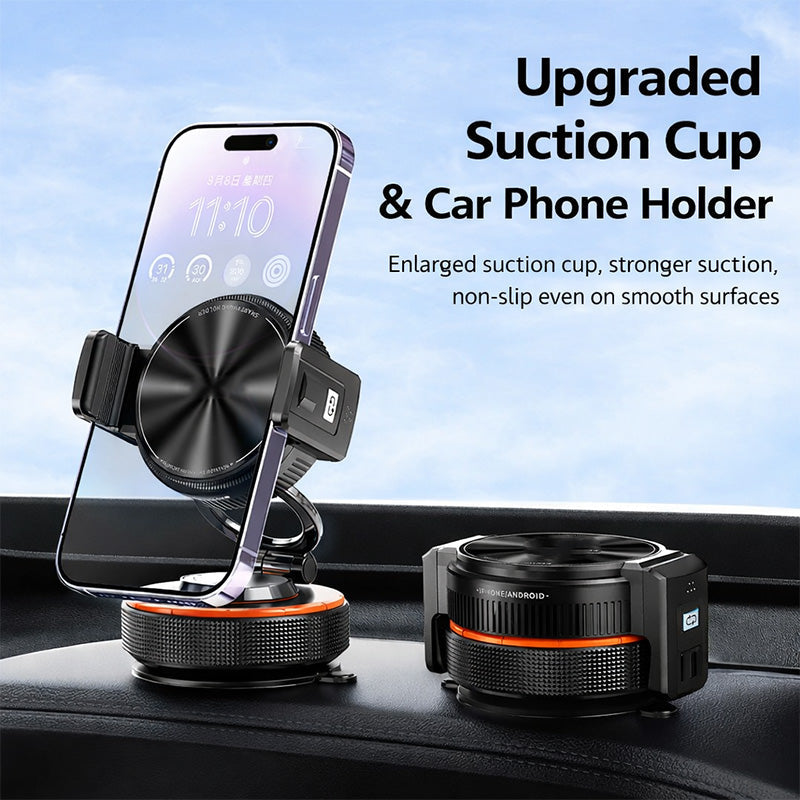 ✨🔥Vakuum-Saugnapf-Magnethalterung für Mobiltelefone im Auto🚗
