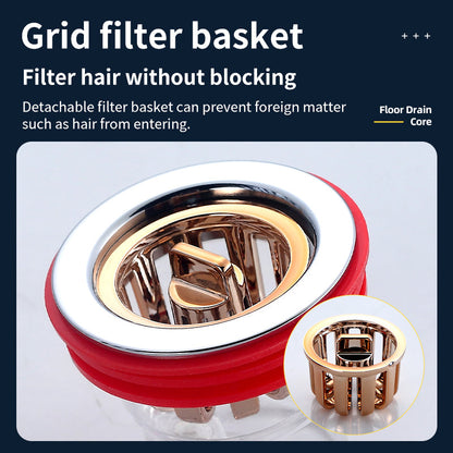 🛁🚽Magnetischer Geruchssperreinsatz für Bodenablauf｜Hygienischer & Geruchsfreier Abfluss🌟