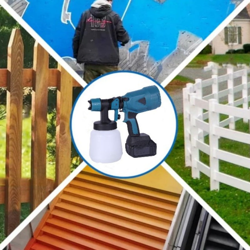 🔋💥 Kabelloses elektrisches Hochdruck-Sprühgerät | Überall einsetzbar! 🌿🧼