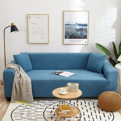 🛋️ Stretch-Sofa-Bezug mit Jacquard-Muster – Rundum-Passform für Couch & Sessel – Elastischer Möbel-Schoner in Übergröße – Waschbarer Polsterbezug