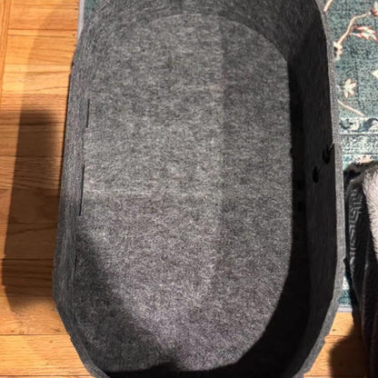 🌟JETZT 50 % RABATT!🐱Multifunktionales Katzenbett aus Filz mit Kratzpad💖