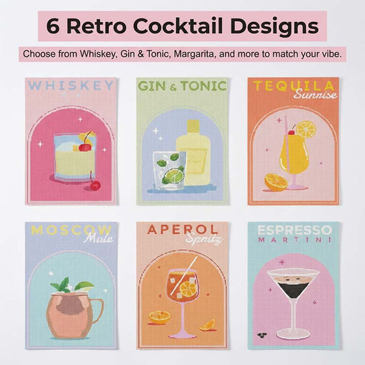 🥂🔥 2026 HIT! Cocktail DIY 5D Diamant-Malerei-Set ✨ Kreativ und entspannend!