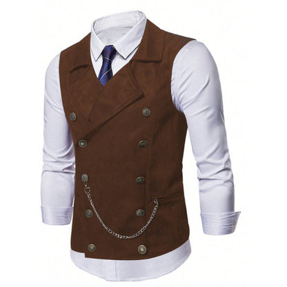 Elegante Retro-Slim-Fit Herrenweste für Anzug & Smoking 👔