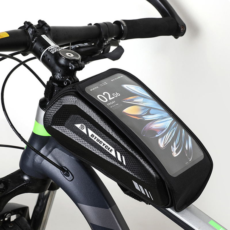 🚴50% RABATT! 📱 Wasserdichte Fahrrad Oberrohrtasche – Hardcase Handyhalter, Perfekt für MTB & Rennrad 🗺️