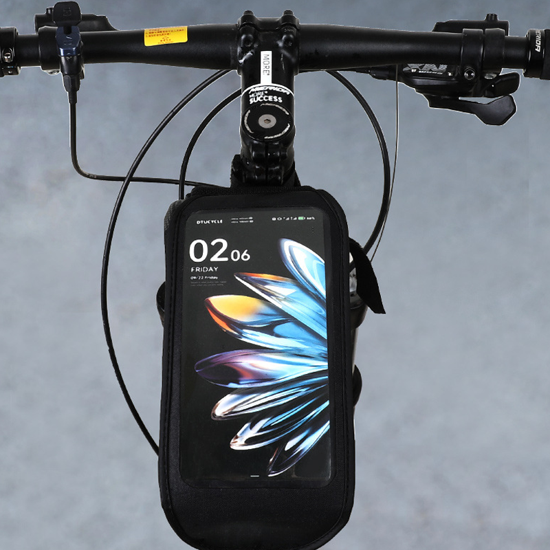 🚴50% RABATT! 📱 Wasserdichte Fahrrad Oberrohrtasche – Hardcase Handyhalter, Perfekt für MTB & Rennrad 🗺️