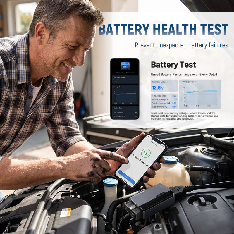 🔥 Heute -50 %! 🚗 OBD2-Diagnosegerät mit Live-Daten – Fahrzeugdaten überwachen & Fehlercodes auslesen
