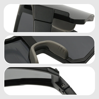 🚴‍♂️💥Bestseller! UV400 Polarisierte Fahrradbrille für Damen & Herren ✨ Leicht & Bequem!