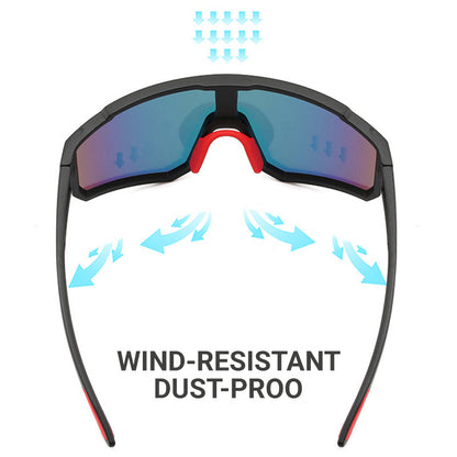 🚴‍♂️💥Bestseller! UV400 Polarisierte Fahrradbrille für Damen & Herren ✨ Leicht & Bequem!