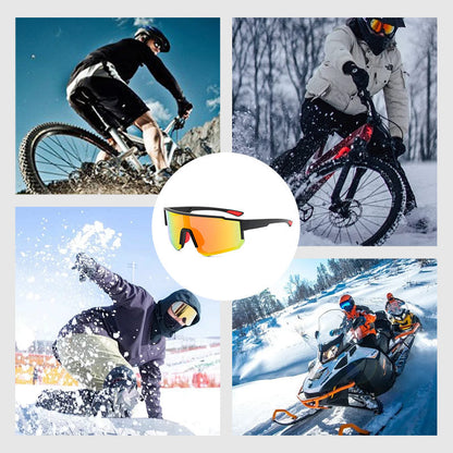 🚴‍♂️💥Bestseller! UV400 Polarisierte Fahrradbrille für Damen & Herren ✨ Leicht & Bequem!
