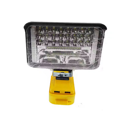 🔦Makita 18V Arbeitslicht✨ 2-Modus LED Flutlicht🔥 Dual USB-Anschlüsse🔋 Notfall & Arbeit💡