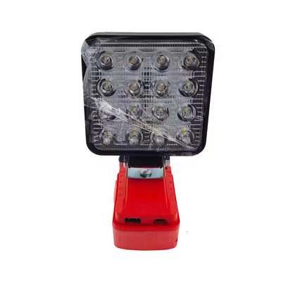 🔦Makita 18V Arbeitslicht✨ 2-Modus LED Flutlicht🔥 Dual USB-Anschlüsse🔋 Notfall & Arbeit💡