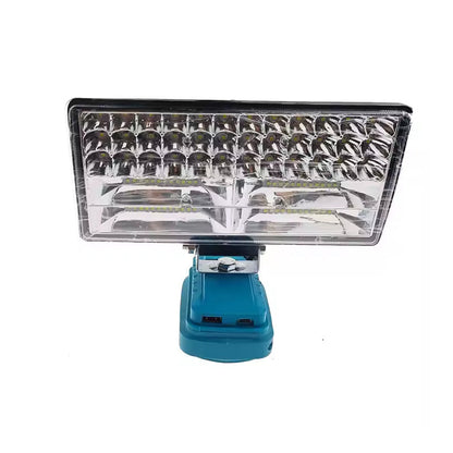 🔦Makita 18V Arbeitslicht✨ 2-Modus LED Flutlicht🔥 Dual USB-Anschlüsse🔋 Notfall & Arbeit💡