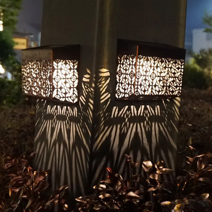 📢📢50 % Rabatt!! ⏰Solarbetriebene LED-Wandleuchte für Wege und den Garten💡