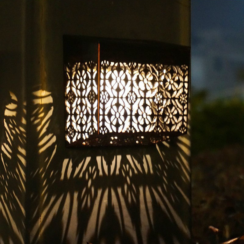 📢📢50 % Rabatt!! ⏰Solarbetriebene LED-Wandleuchte für Wege und den Garten💡