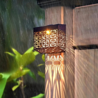 📢📢50 % Rabatt!! ⏰Solarbetriebene LED-Wandleuchte für Wege und den Garten💡
