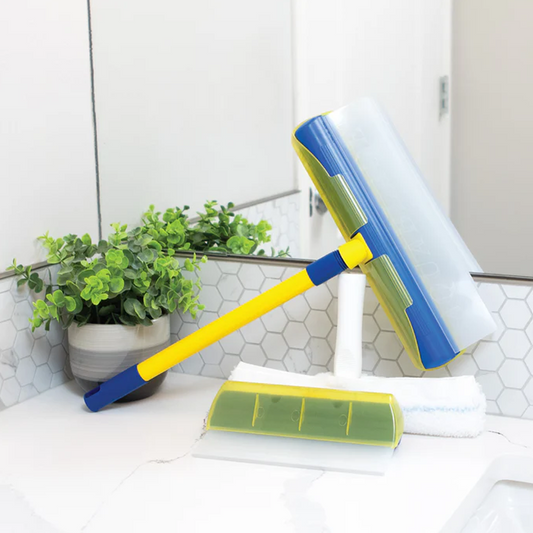 ✨🧹 Kratz- & streifenfreier Rakel – 5‑teiliges Set zur perfekten Glasreinigung!