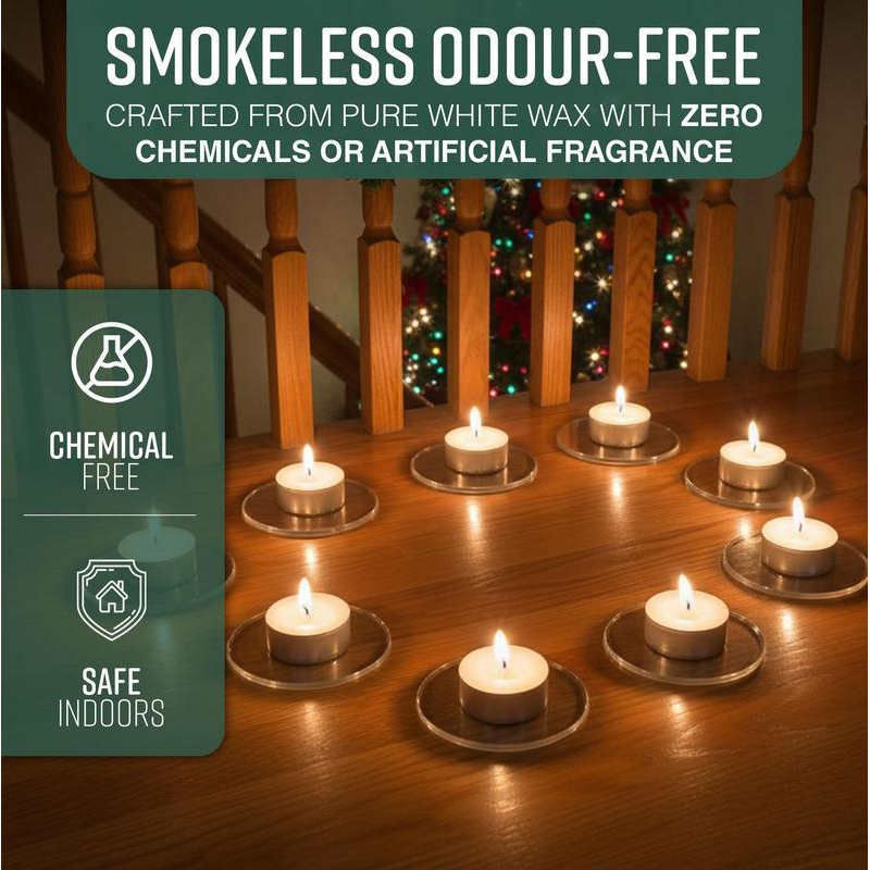 ✨🕯️ Langanhaltende Teelichter mit 4 Stunden Brenndauer