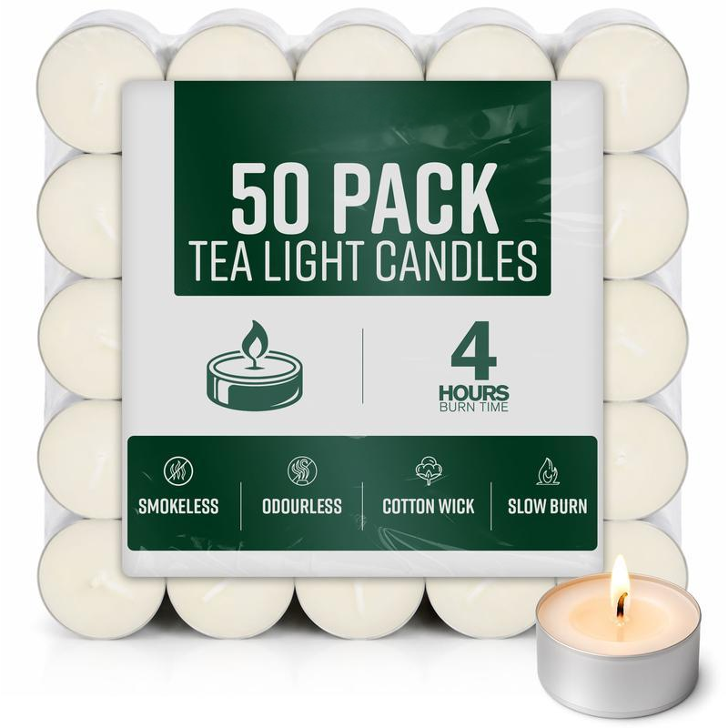 ✨🕯️ Langanhaltende Teelichter mit 4 Stunden Brenndauer