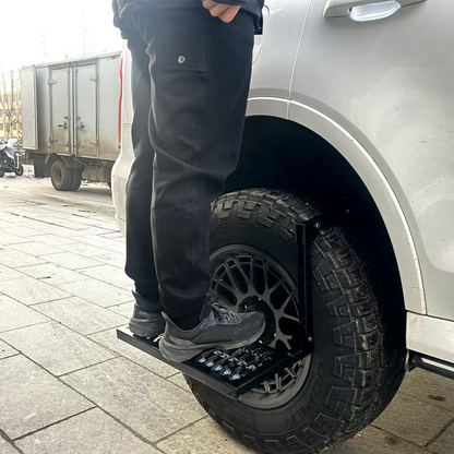 🚙 Robuste Reifen-Trittstufe ✨ Einstiegshilfe für Auto, SUV & Offroad 🔥