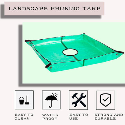 📐 78,7" x 78,7" Plane im Querformat ✂️ Einfaches Beschneiden durch 12-Zoll-Loch 📌