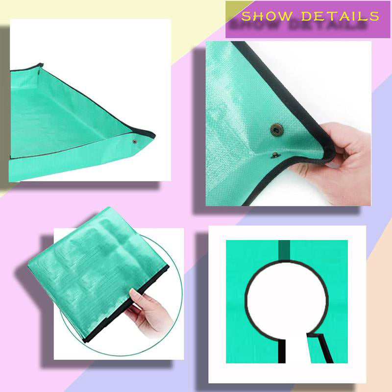 📐 78,7" x 78,7" Plane im Querformat ✂️ Einfaches Beschneiden durch 12-Zoll-Loch 📌