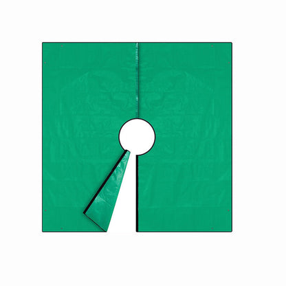 📐 78,7" x 78,7" Plane im Querformat ✂️ Einfaches Beschneiden durch 12-Zoll-Loch 📌