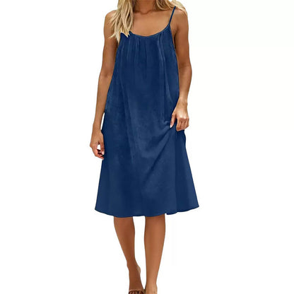 🌸🩰Cami-Kleid mit sexy Rückenfreiheit & verstellbarem Kordelzug ✨