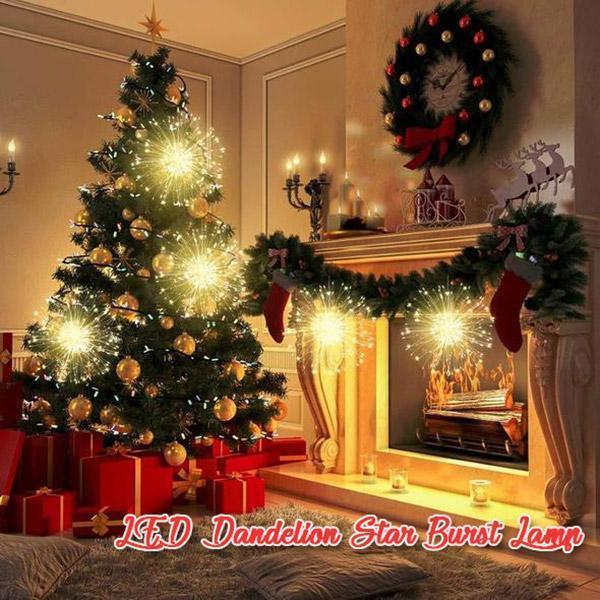 🔥Solange der Vorrat reicht 40 % Rabatt!🎉Hängende Starburst Fairy Lights für Weihnachten