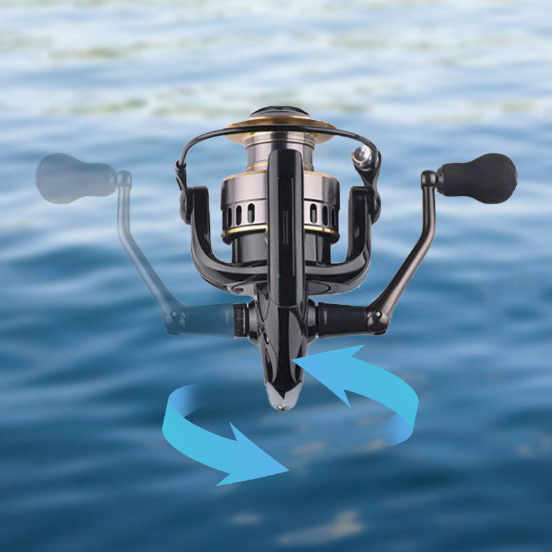 🎣✨ Hochwertige, leichtgängige Spinnrolle – Perfekt für Angler!