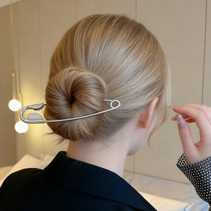 🧷✨Große Haarspange in Form einer Sicherheitsnadel – Trendiges Accessoire!