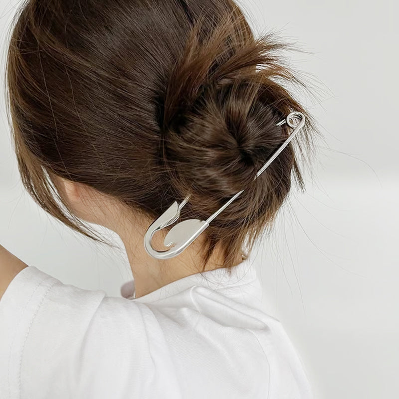 🧷✨Große Haarspange in Form einer Sicherheitsnadel – Trendiges Accessoire!