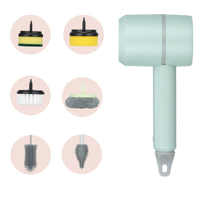 🧼 Elektrische Spülbürste – Für Küche, Bad & mehr 🚿