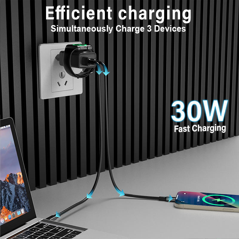 ⚡🔋3-in-1-Wireless-Wandladegerät für die Uhr⏱️✨